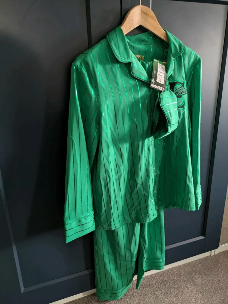 Wicked M&S Satin Pyjamas 12-13 yrs - Image 3