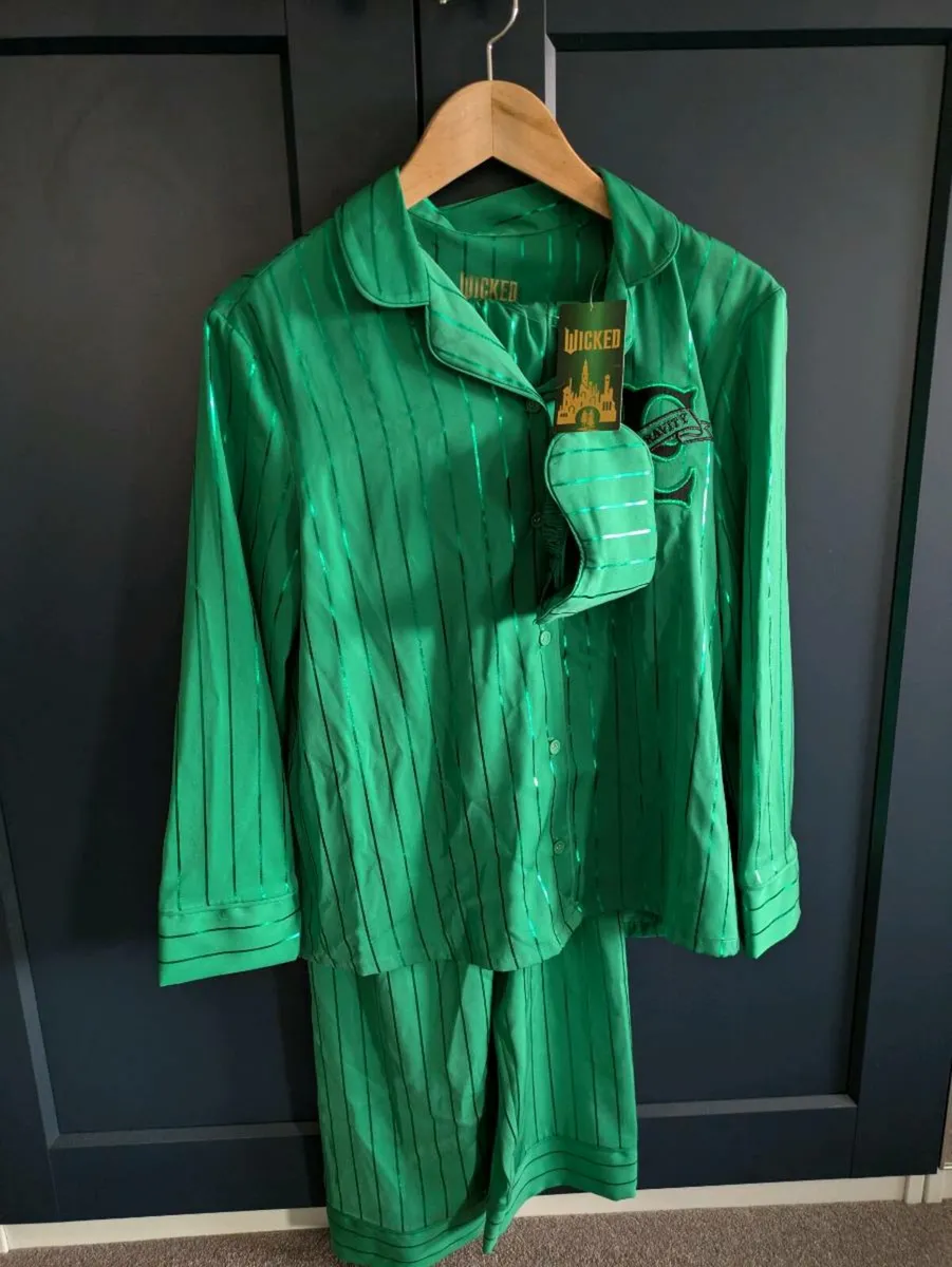 Wicked M&S Satin Pyjamas 12-13 yrs - Image 4