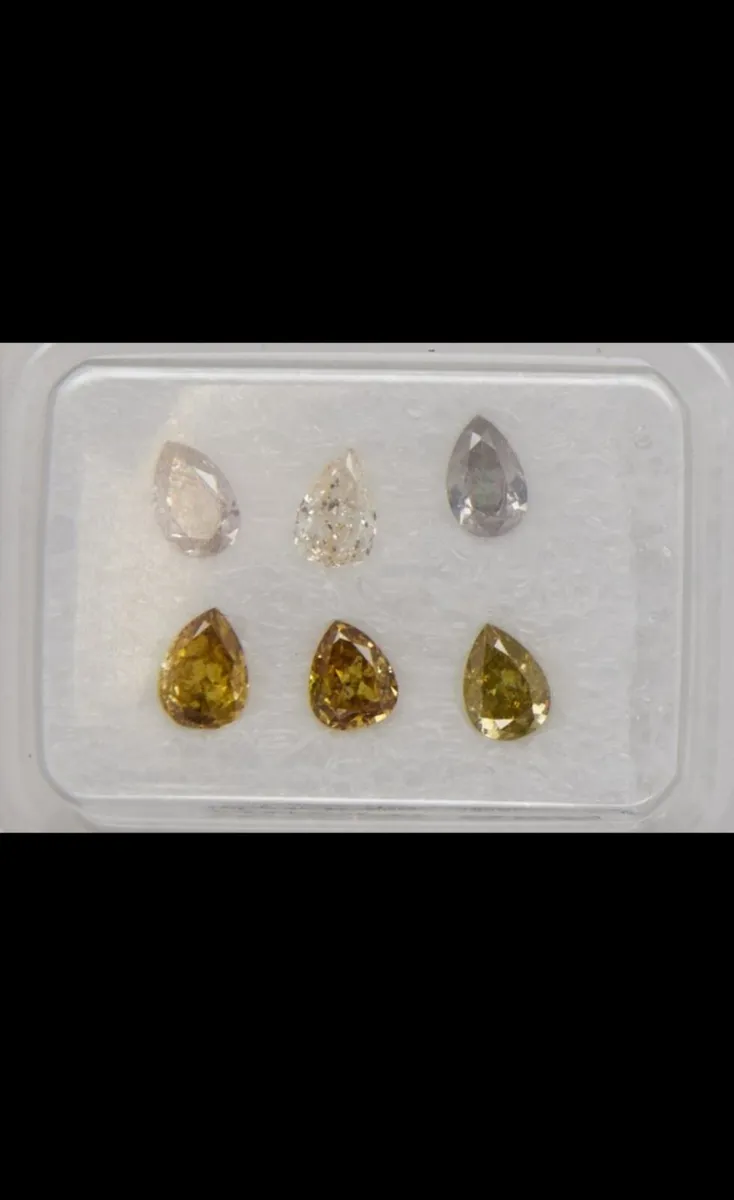 Diamonds 6pcs. 1.05ct - Image 2