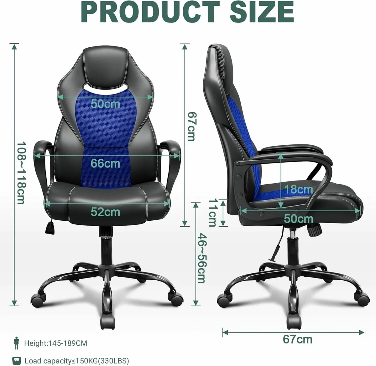 Office Chair Executive Chair High Back Gaming - Image 4