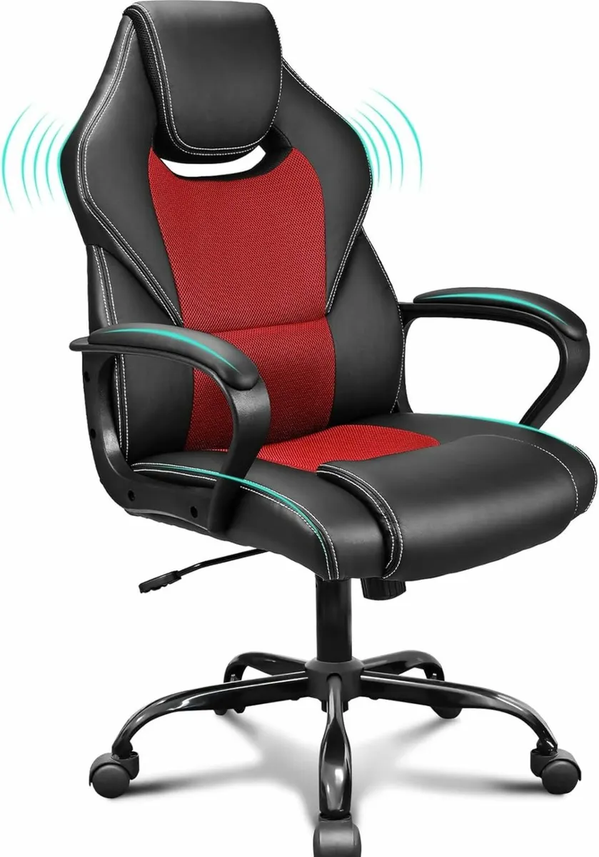 Office Chair Executive Chair High Back Gaming red - Image 1