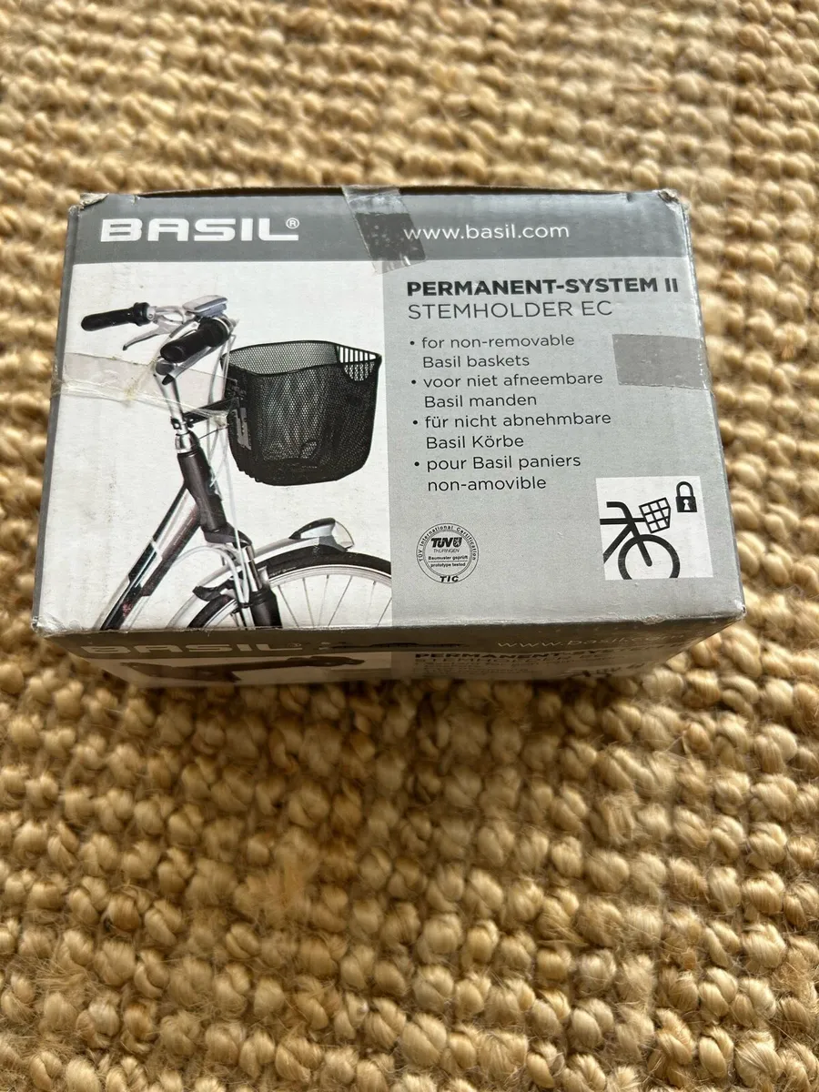 Basil Berlin Luxe II - Bicycle Basket - Black - Image 3