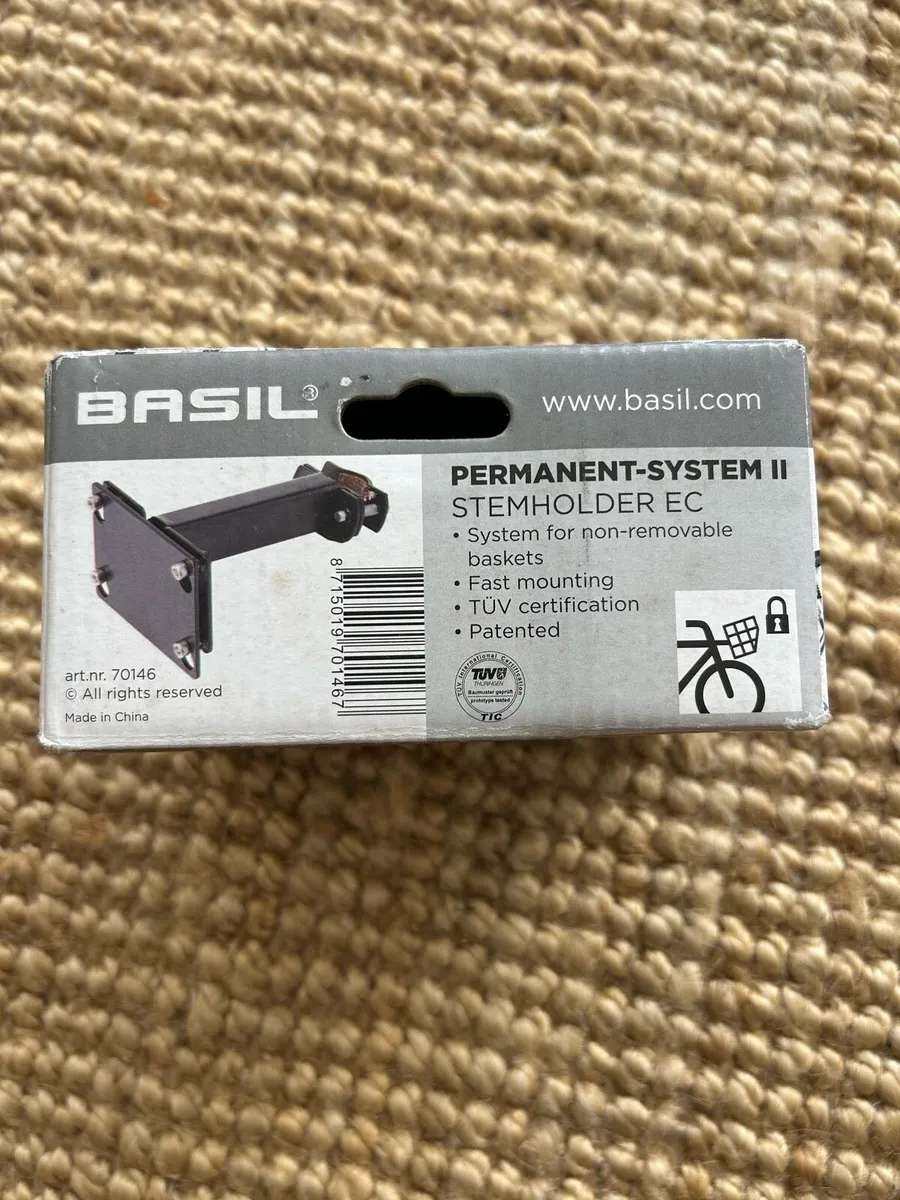 Basil Berlin Luxe II - Bicycle Basket - Black - Image 4