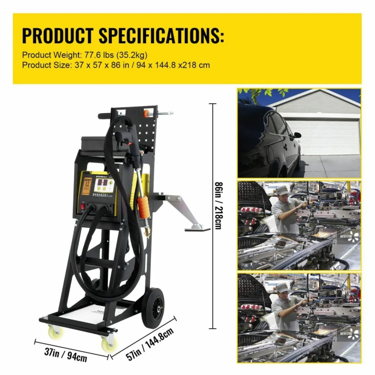 All-in-One 380V Commercial Dent Puller Kit - Image 3