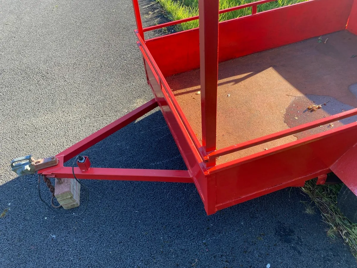 Steel Car Trailer - 6 x 4.5 Foot - Image 4