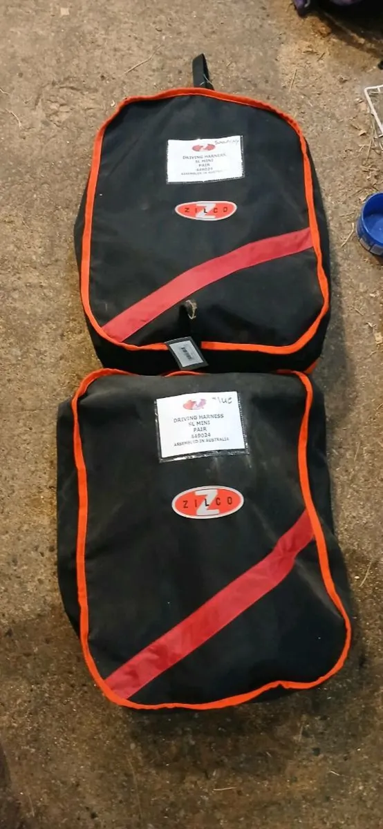Miniature pony zilco pairs harness - Image 1