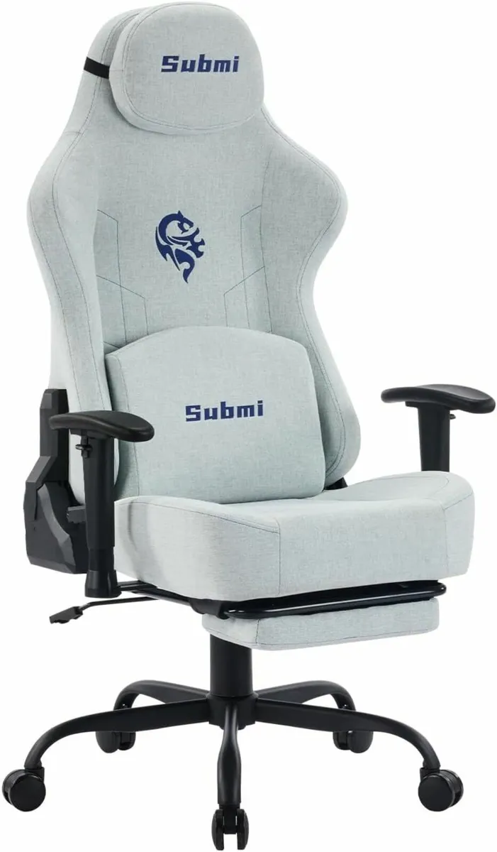 Gaming Chairs Office Lumbar Support 3D Armrest - Image 2