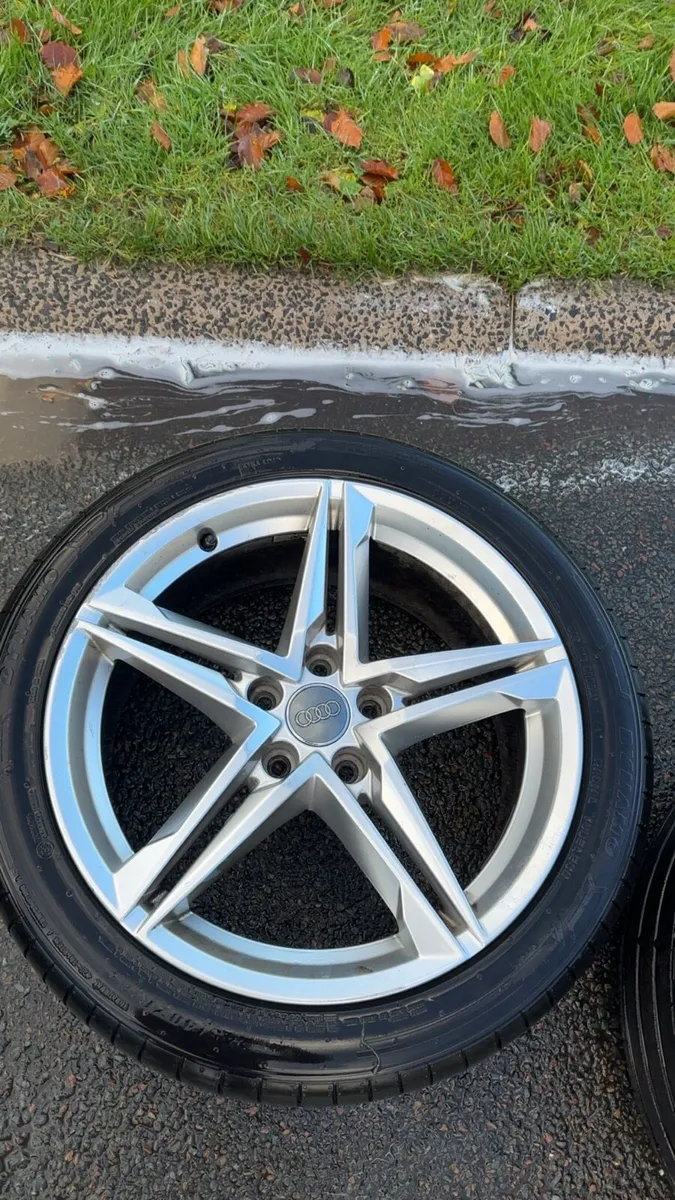 Audi 18inch alloys - Image 1