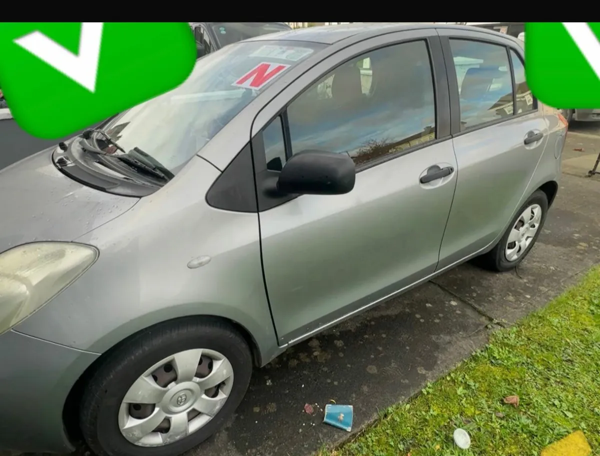 Toyota yaris New NCT&tax - Image 1