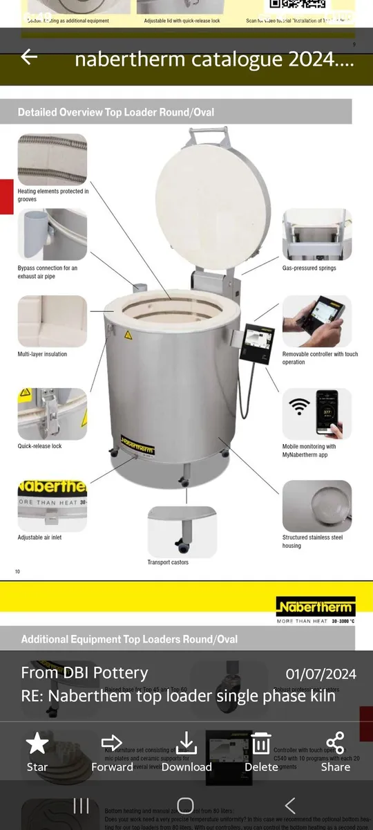 Pottery wheel and killn - Image 4