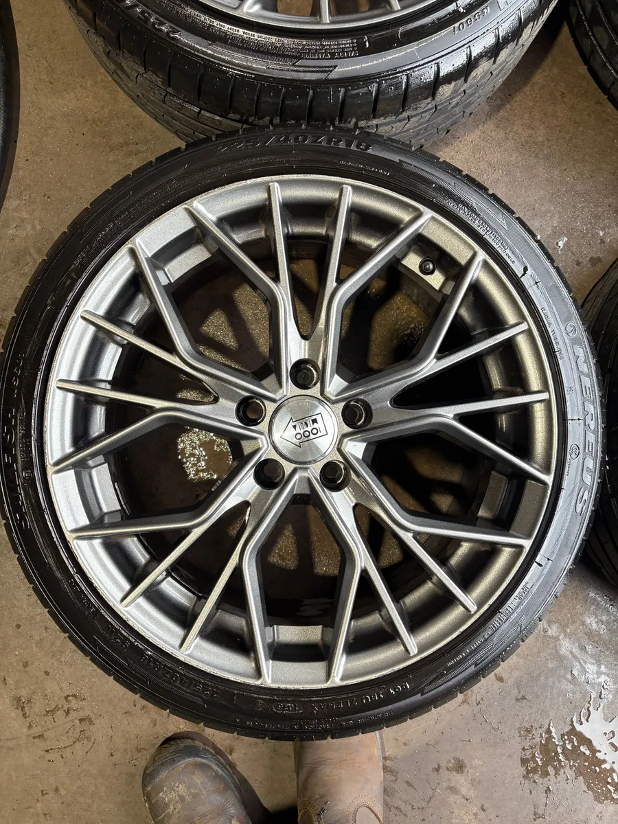 18inch VW golf Leon Skoda caddy alloys - Image 3