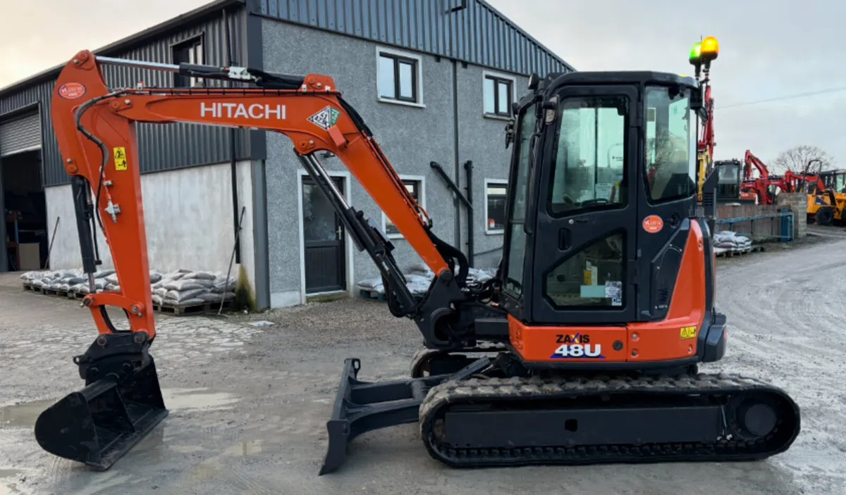 2022 Hitachi ZX48U-6 Low Hours Finance arranged