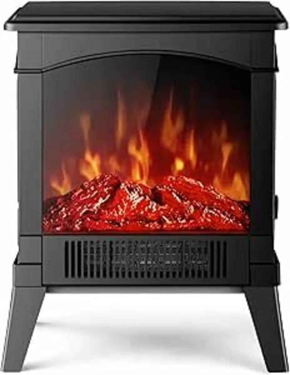 Stove Heater Electric Fireplace Fire Flame Effect - Image 4