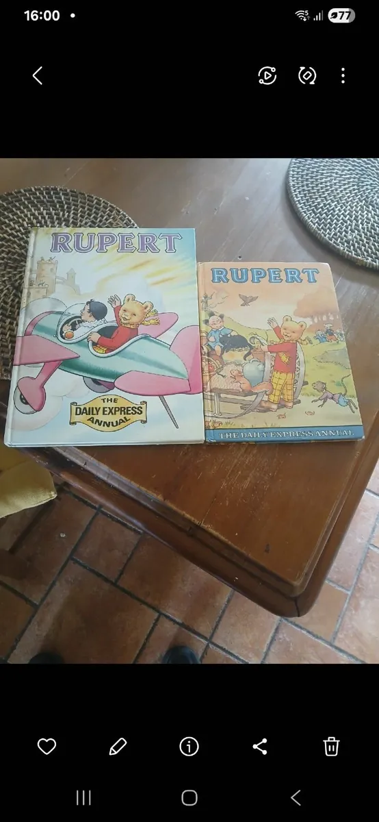 Rupert annuals