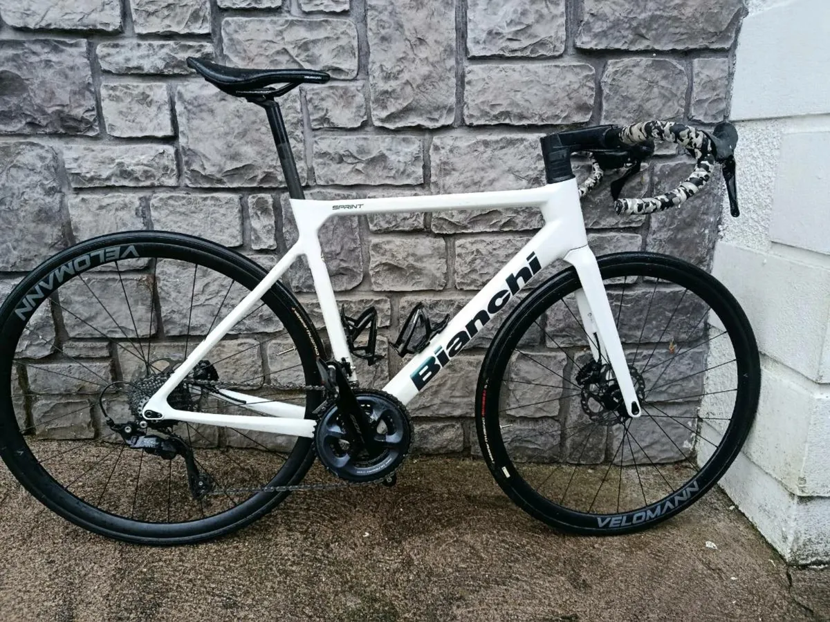 Bianchi Carbon Road Bike - Image 1