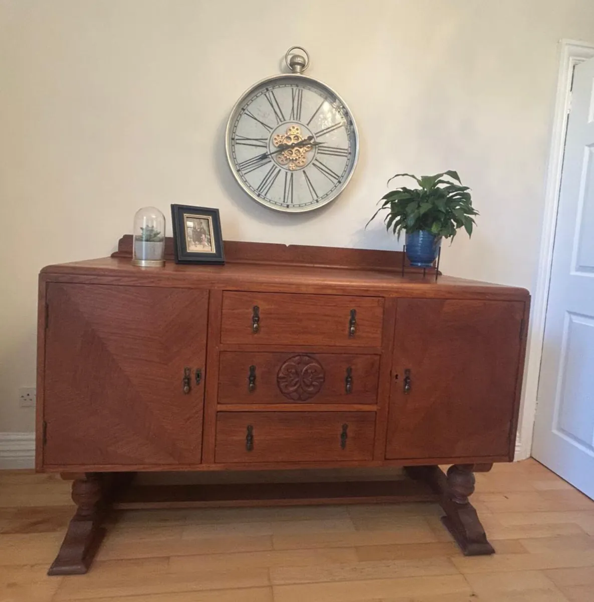 Vintage sideboard oak - Image 1