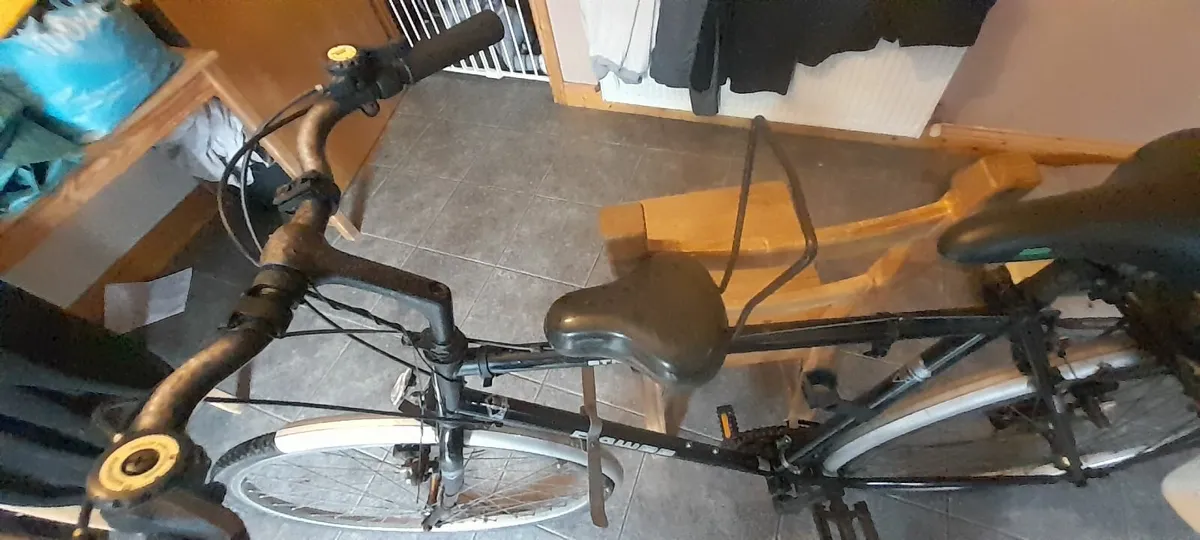 Bike with two kids seat - Image 1