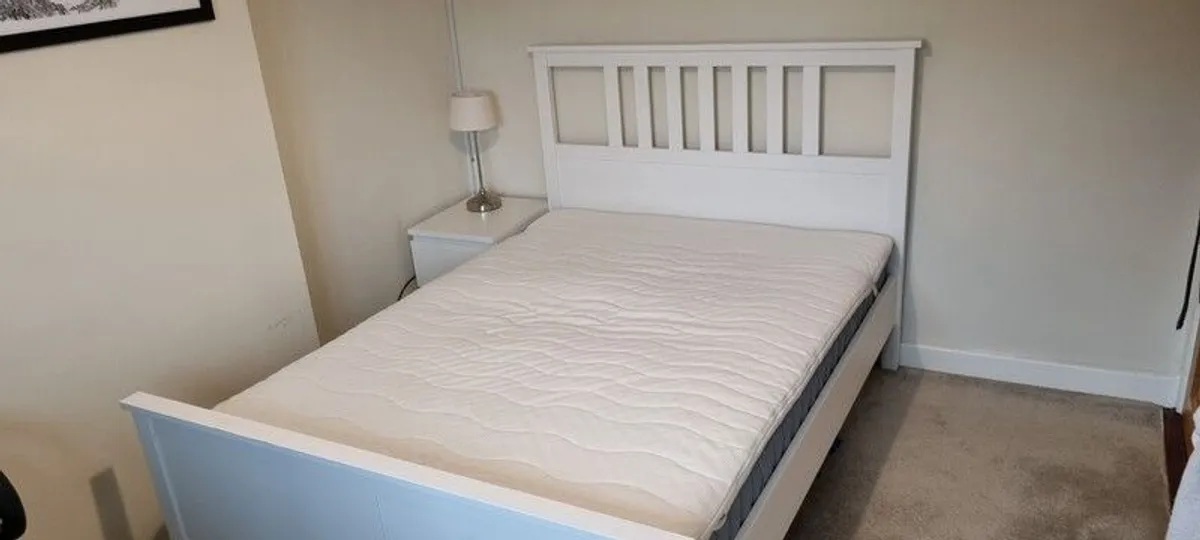 Ikea Hemnes standard double bed - Image 1