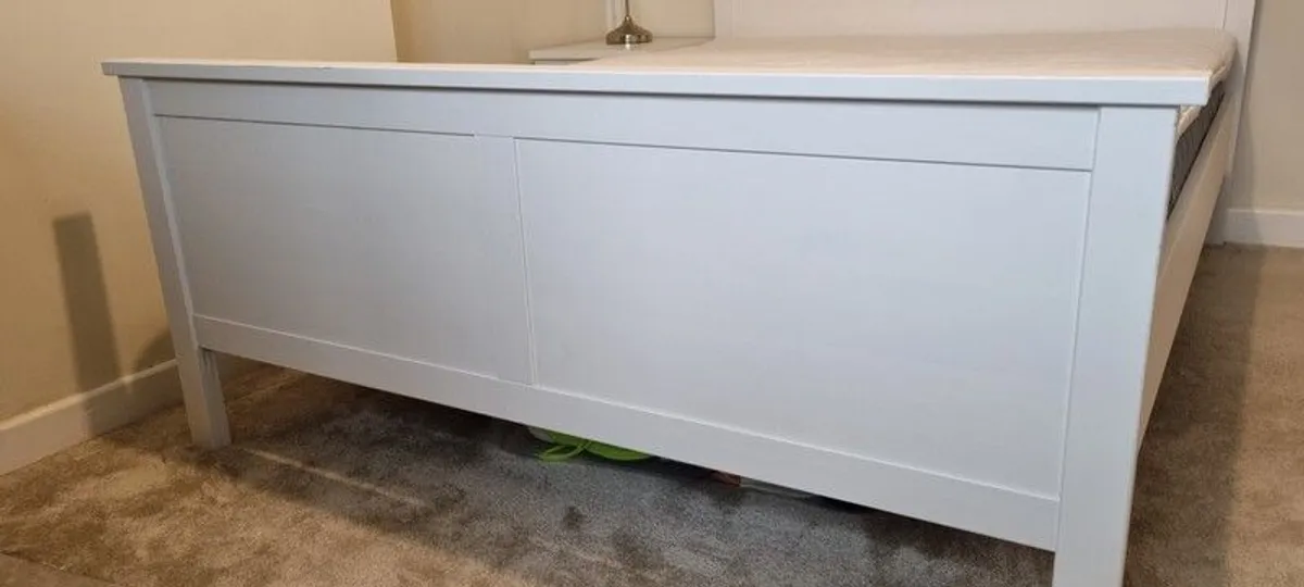 Ikea Hemnes standard double bed - Image 4