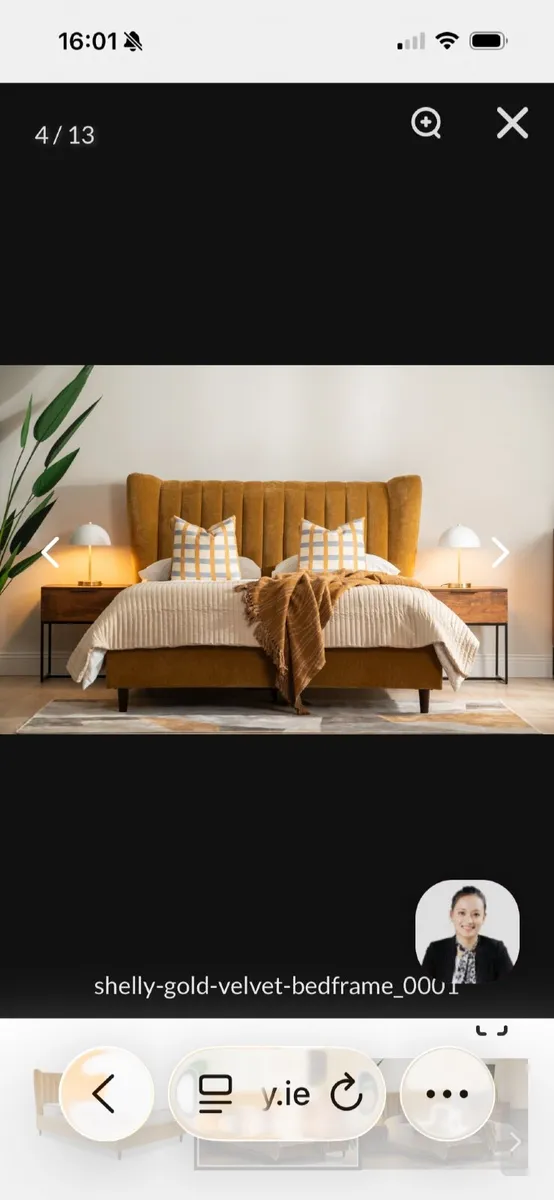 King bed frame - Image 2