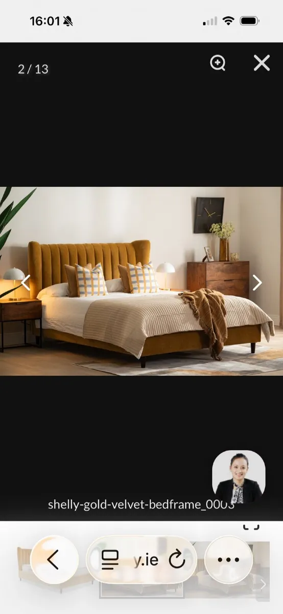 King bed frame - Image 3