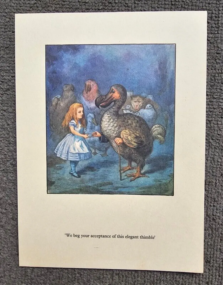 9 x Rare 19th Century Alice In Wonderland Prints - Image 3