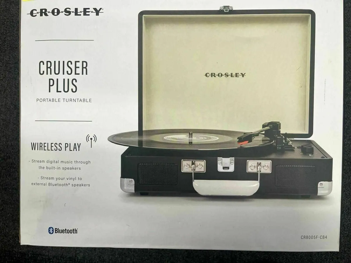Crosley Cruiser Plus Portable Turntable - Image 1