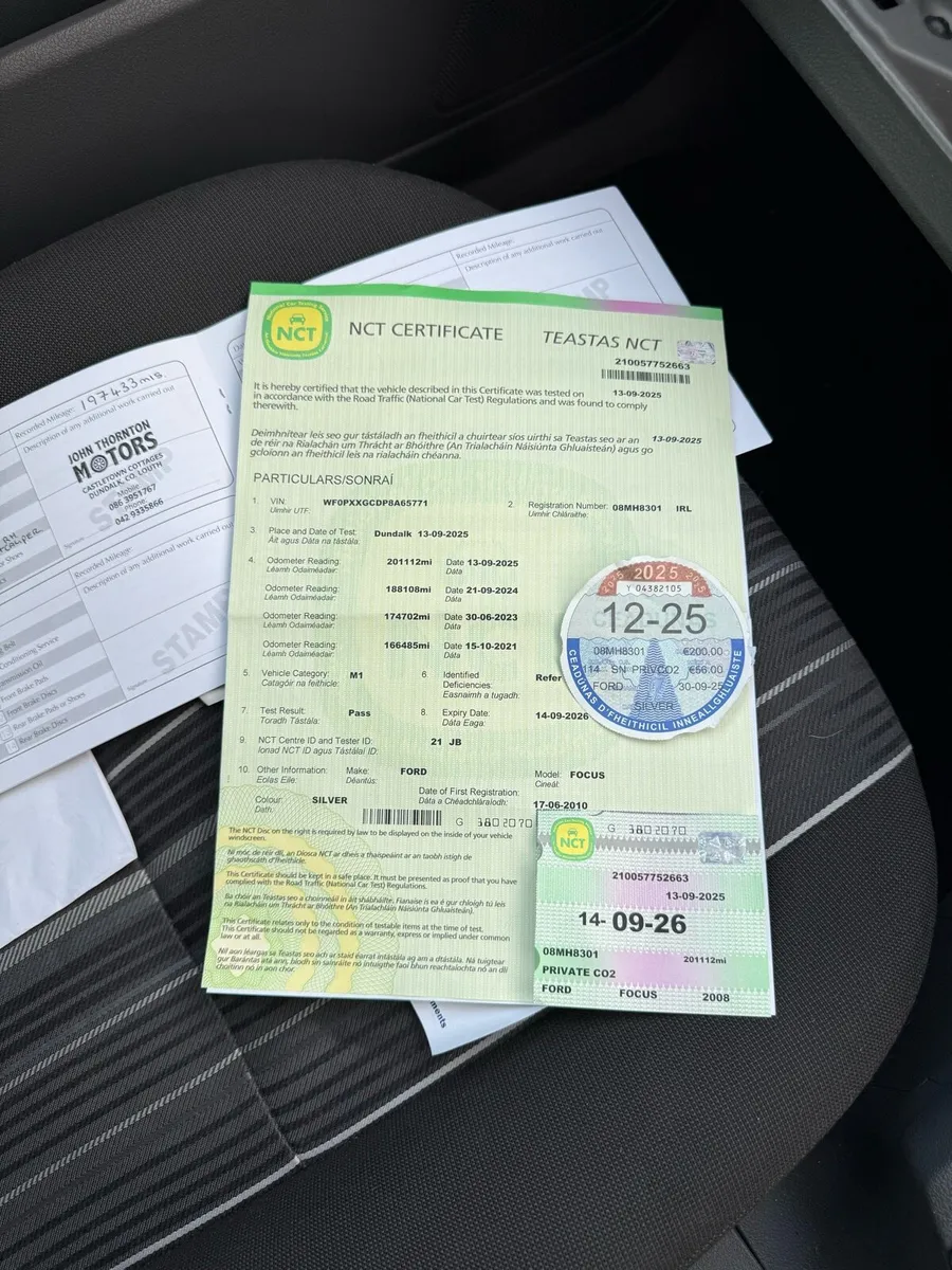 Ford Focus 1.6 Diesel New NCT & Taxed - Image 2