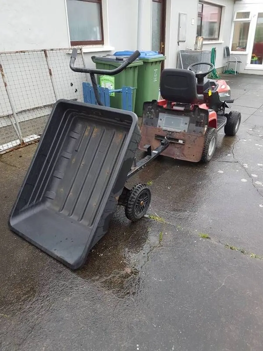 Garden Tractor and Tipping Trailer - Image 2