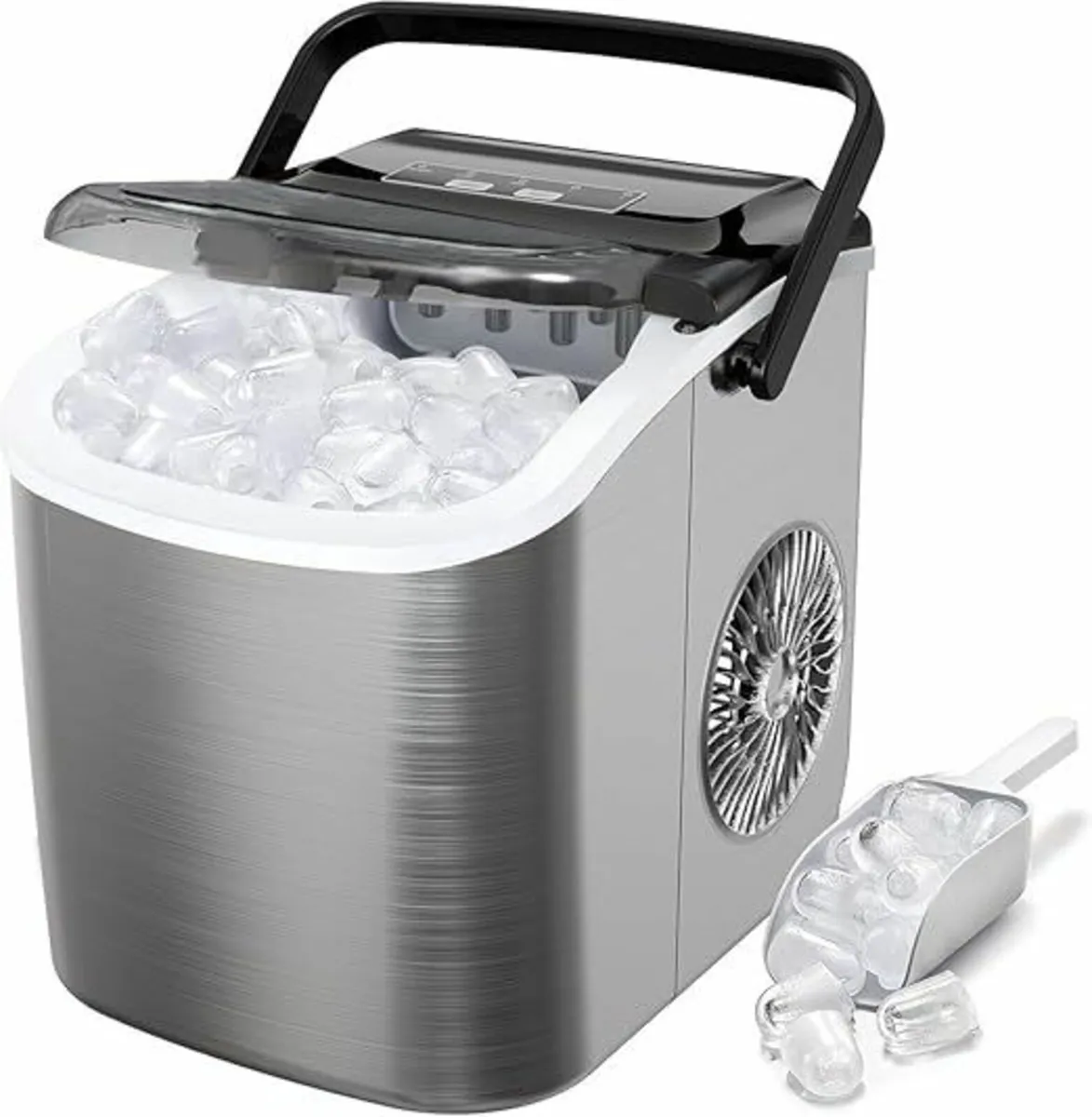 Ice Maker Machine 9 Cubes Ready in 6 Mins 12 kg - Image 1