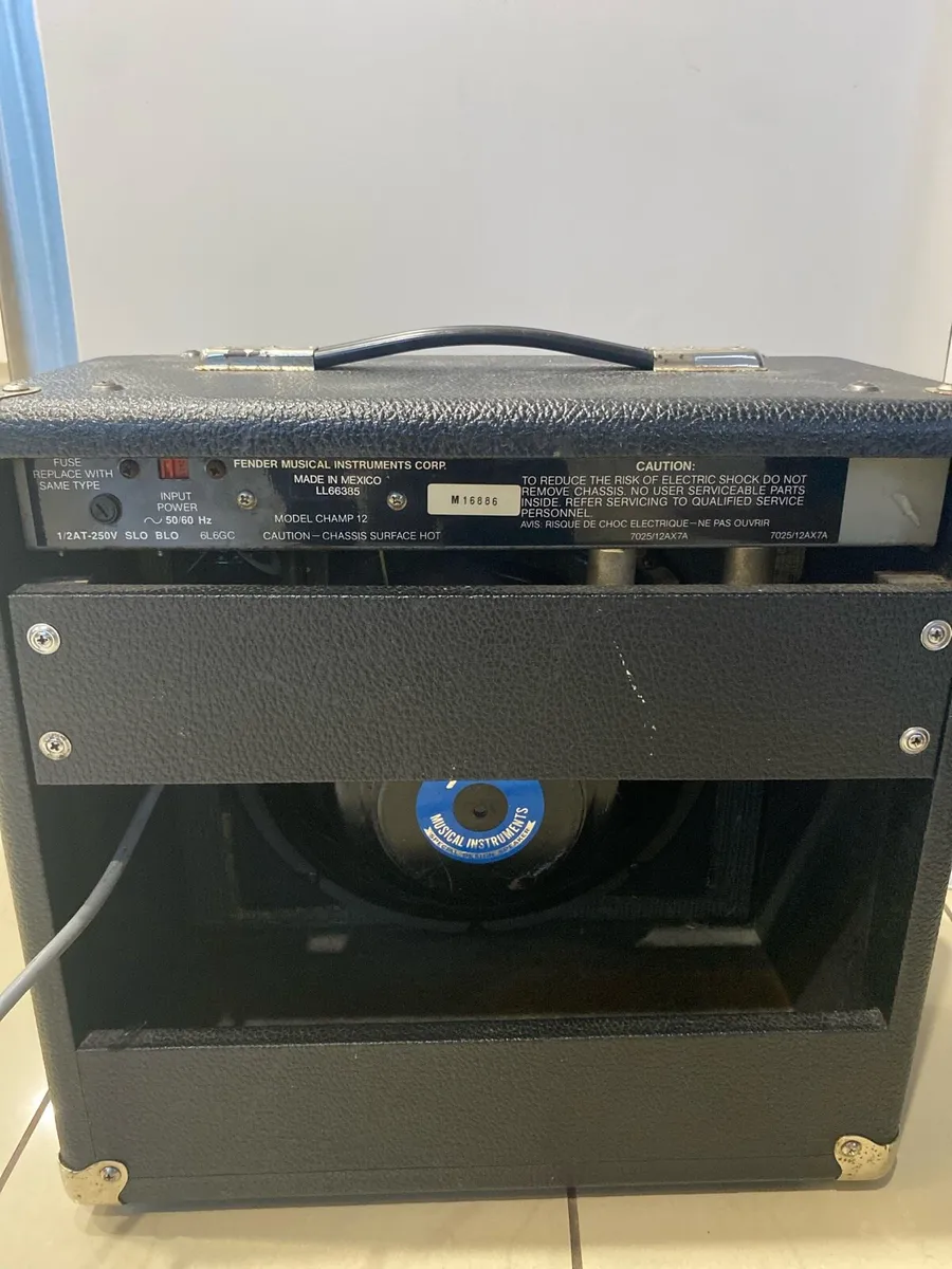 Fender Champ 12 Guitar Amp - Image 3