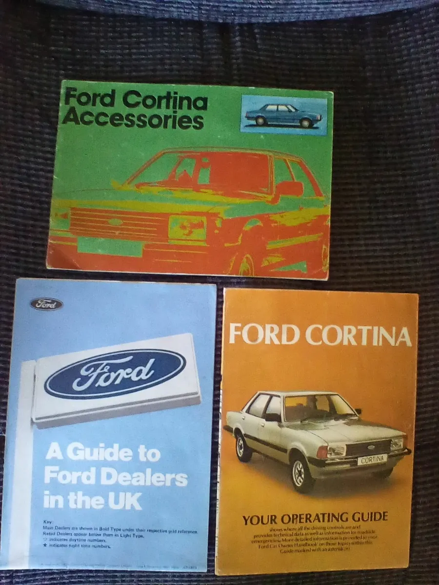Vintage cortina handbooks - Image 2