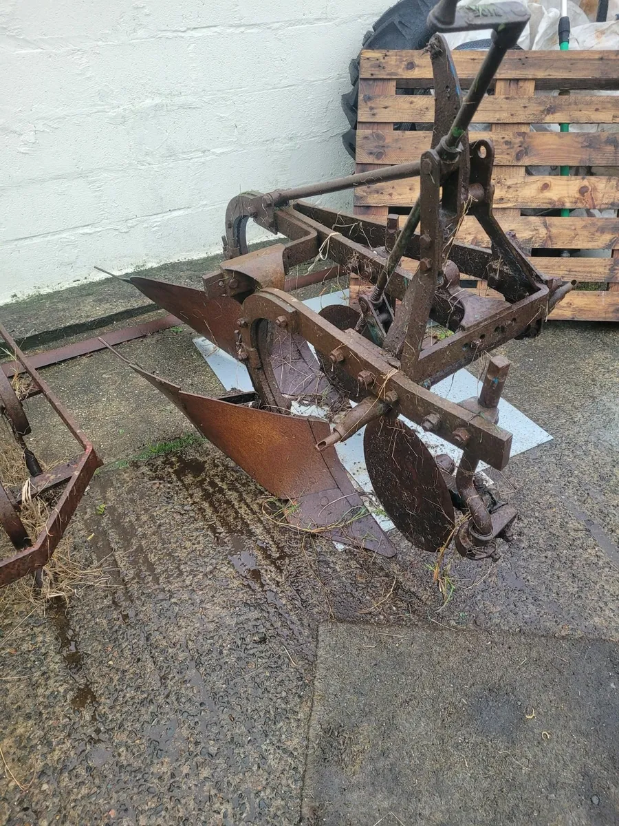 2 furrow plough triple k drill plough - Image 1