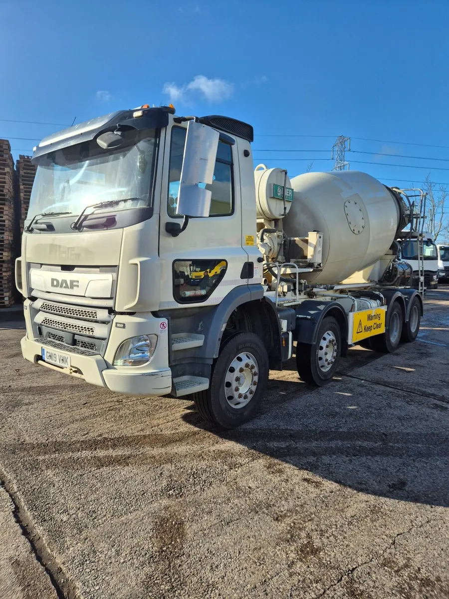 DAF CF 85 410 CONCRETE MIXER 2019 - Image 1
