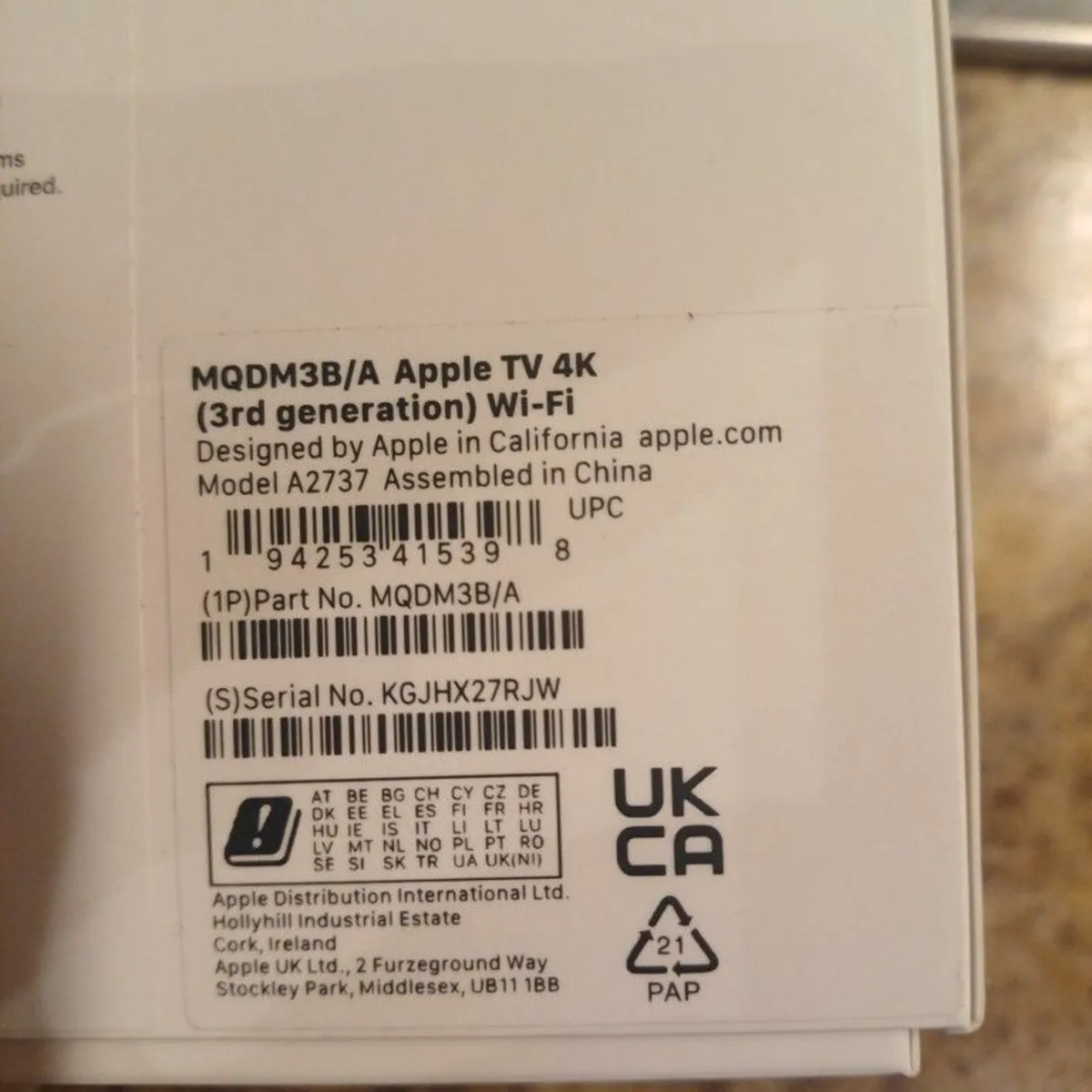 Apple TV 4K NEW - Image 4