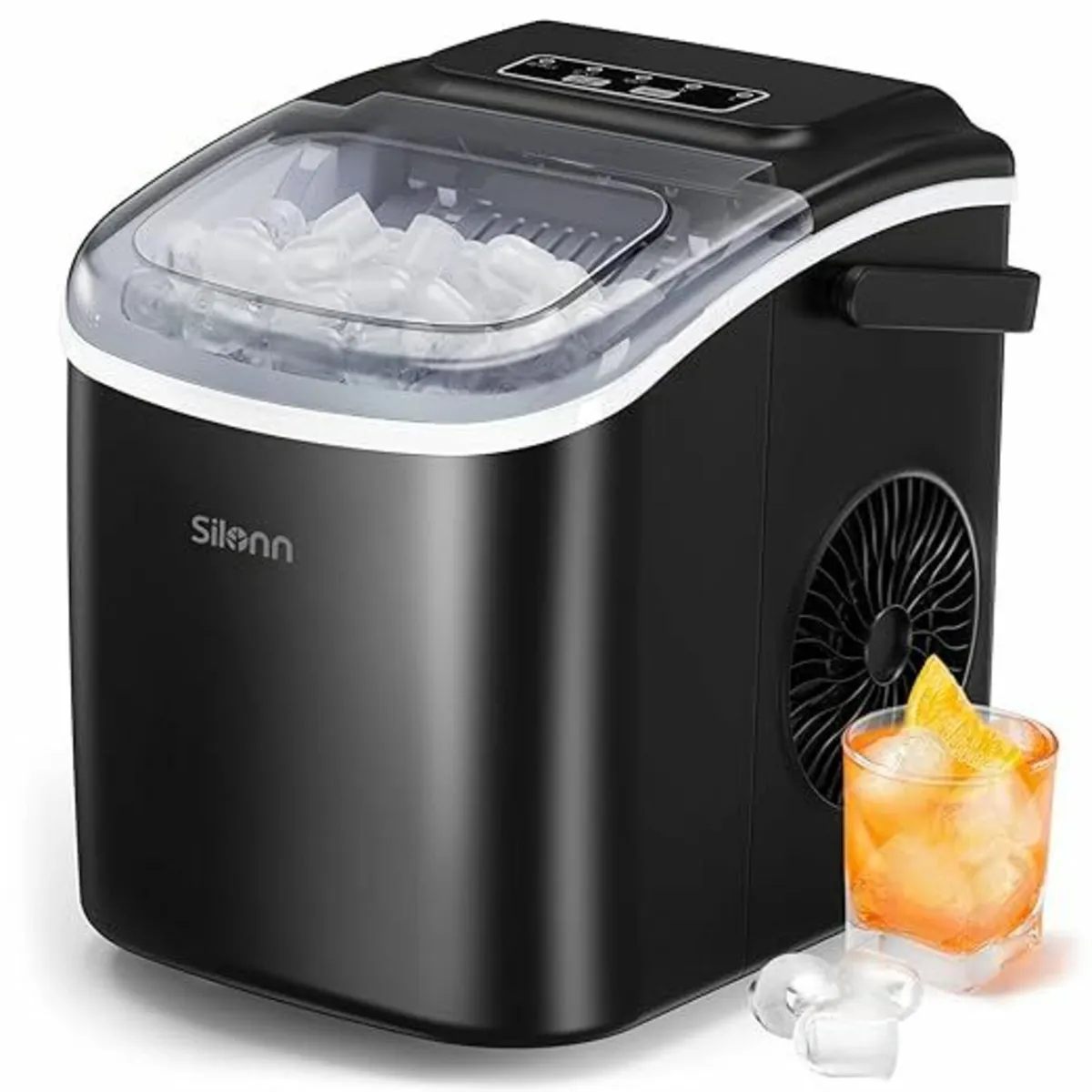 Ice Maker Machine 9 Cubes Ready in 6 Mins, 12 KG - Image 1