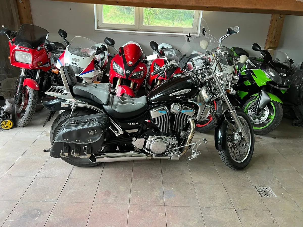 Suzuki intruder 1400  Kawasaki zrx1200 - Image 2