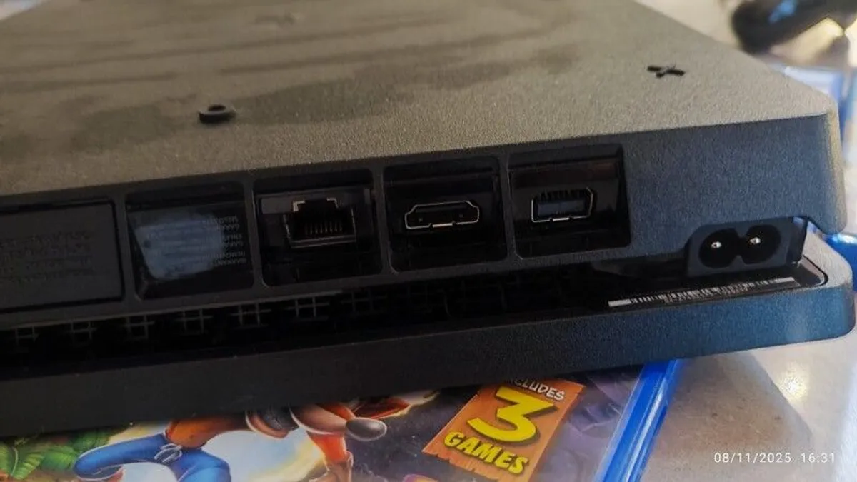 PS4 Slim bundle incl controllers and games - Image 2