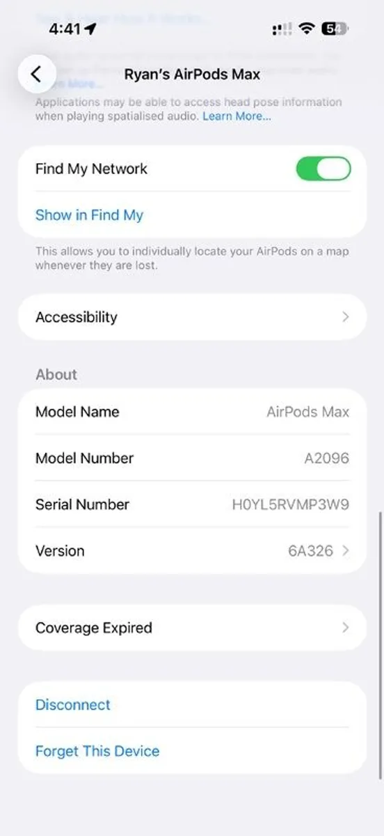 Apple AirPods Max (Gen 1 | Space Gray) - Image 4