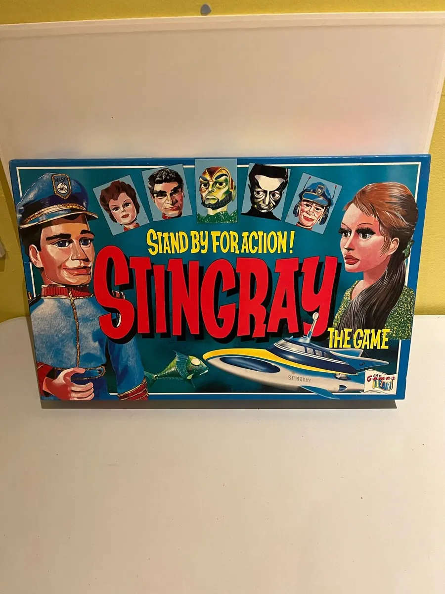 Vintage Stingray Board Game. complete. 1993. - Image 1