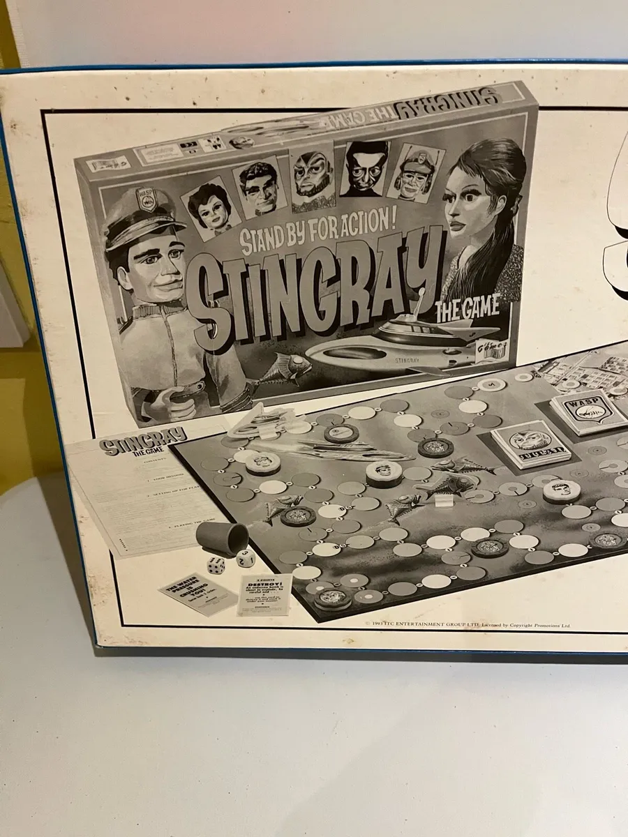 Vintage Stingray Board Game. complete. 1993. - Image 4