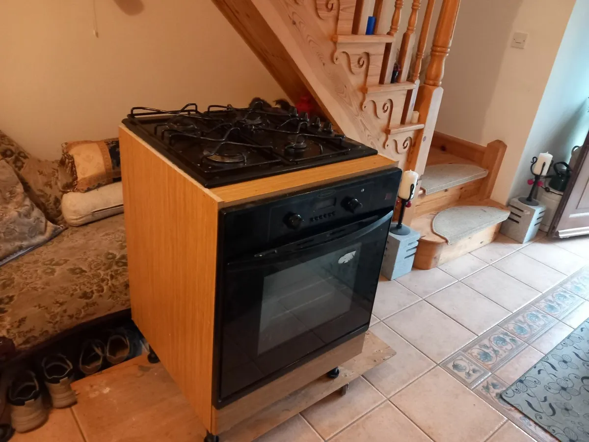 Fan oven and Gas hob