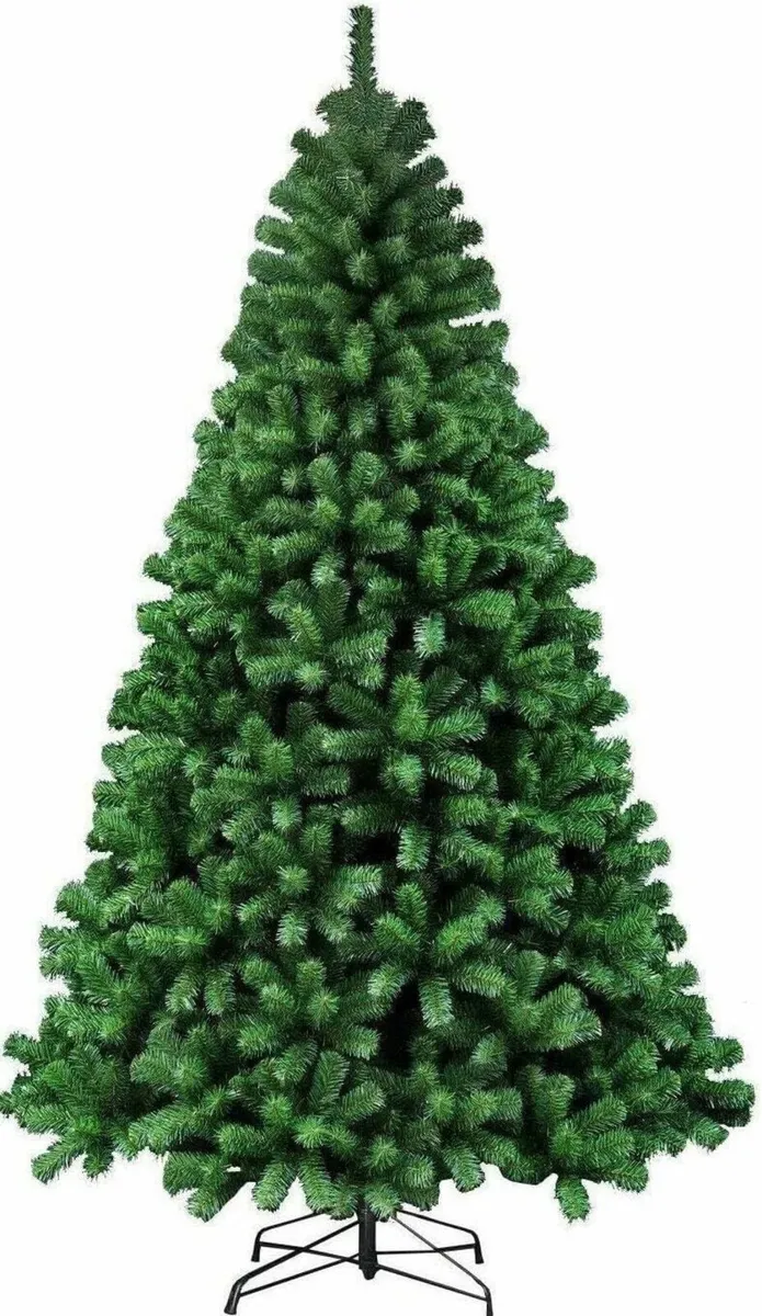 7ft Artificial Christmas Tree Xmas Pine Tree 1200 - Image 1