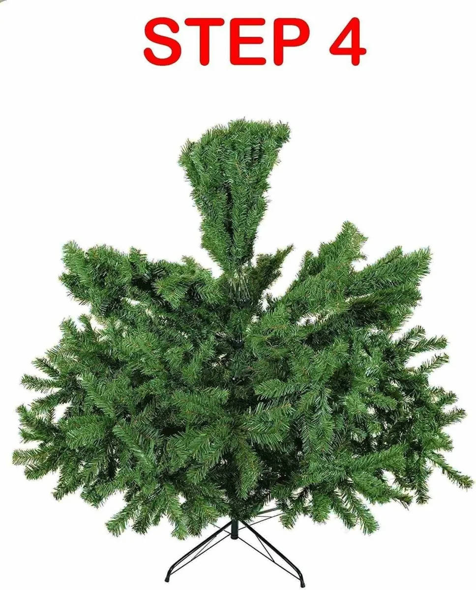7ft Artificial Christmas Tree Xmas Pine Tree 1200 - Image 3