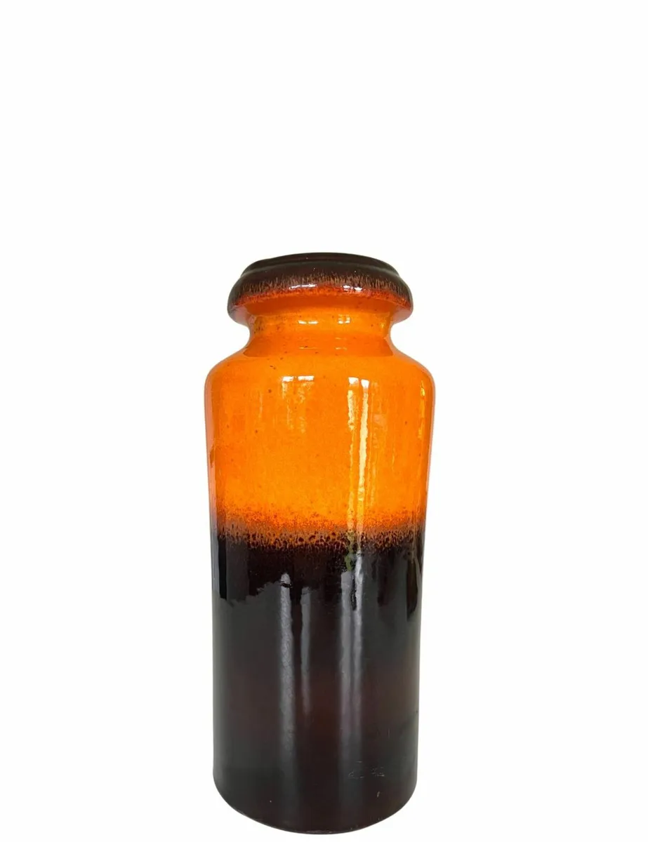 Vintage 60s Glazed Ceramic Vase Scheurich 517-30 - Image 2