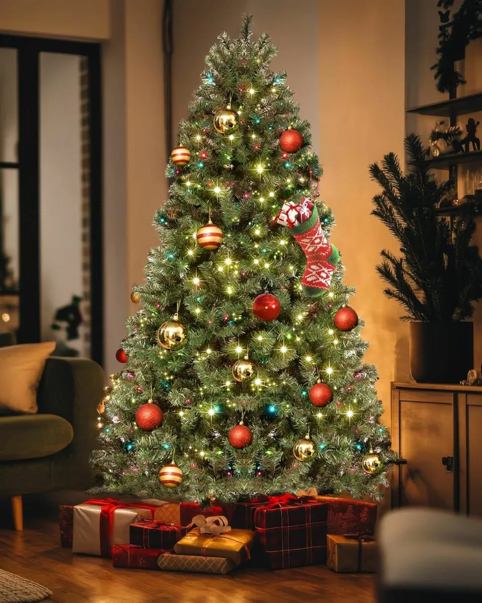 1.8M Christmas Tree Artificial Holiday 1400 Branch - Image 4