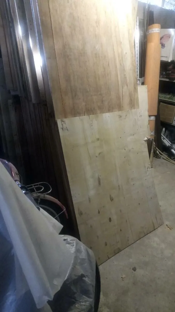 Used plywood
