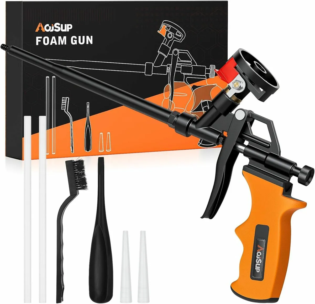 Foam Gun, Professional PU Expanding Foam Gun, Foam