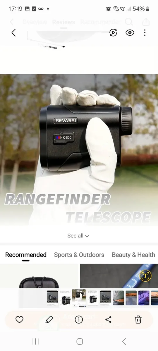 Golf rangefinder - Image 1
