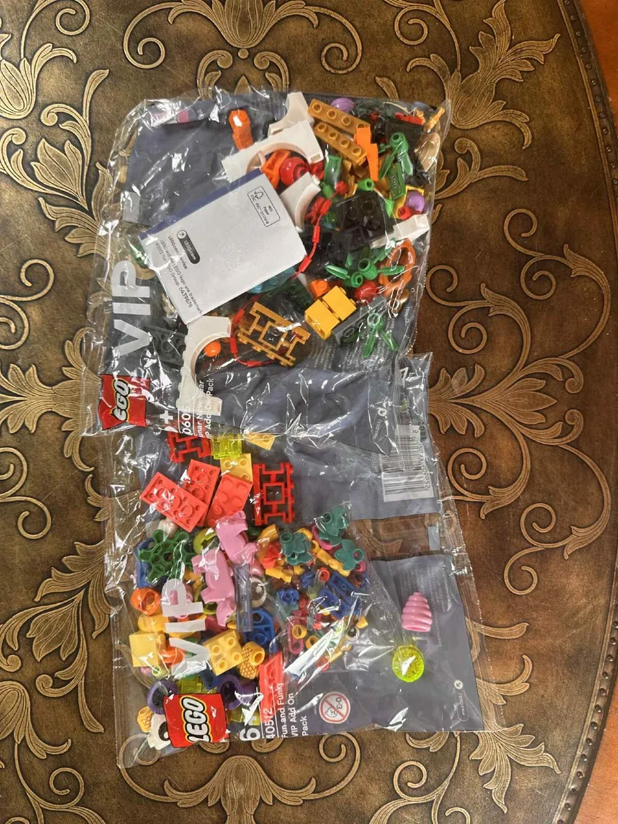 Lego VIP set.